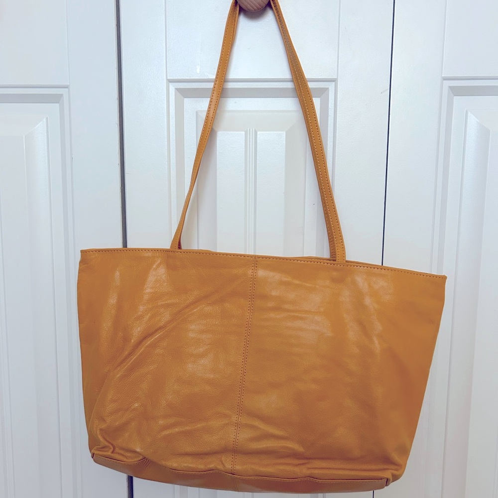 Latico leather yellow bag like new